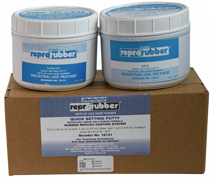 Reprorubber® Putty Material Casting Material. Metrology Grade Rubber —  Flexbar Machine Corporation